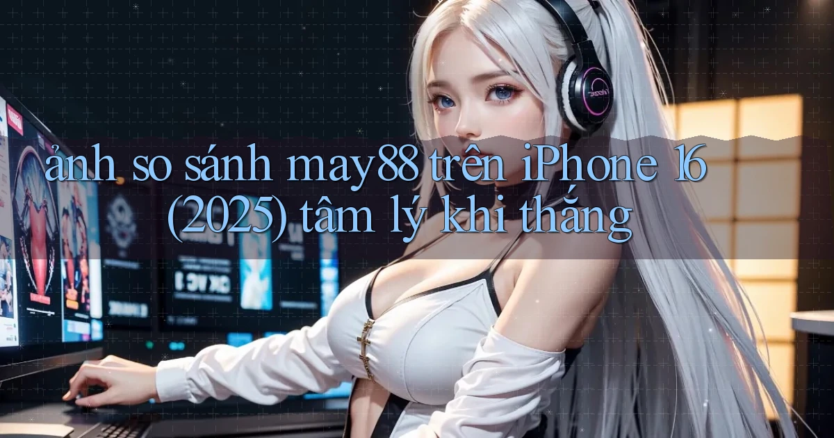 ảnh so sánh may88 trên iPhone 16 (2025) tâm lý khi thắng