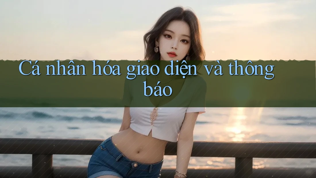 Cá nhân hóa giao diện và thông báo Cá nhân hóa giao diện và thông báo