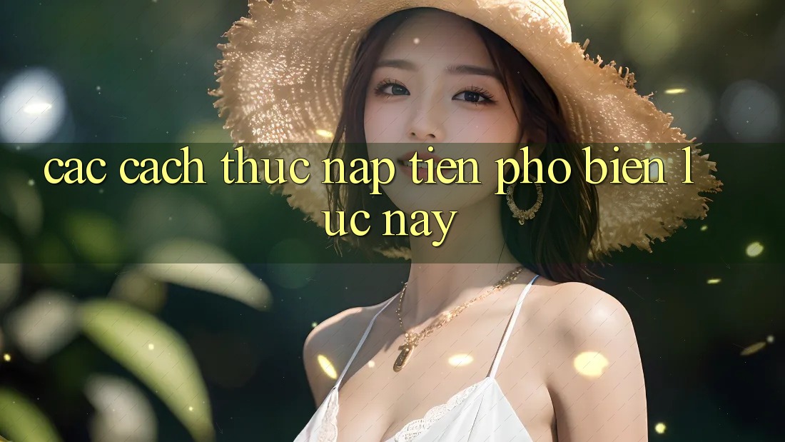 Các Cách Thức Nạp Tiền Phổ Biến Lúc này Các Cách Thức Nạp Tiền Phổ Biến Lúc này