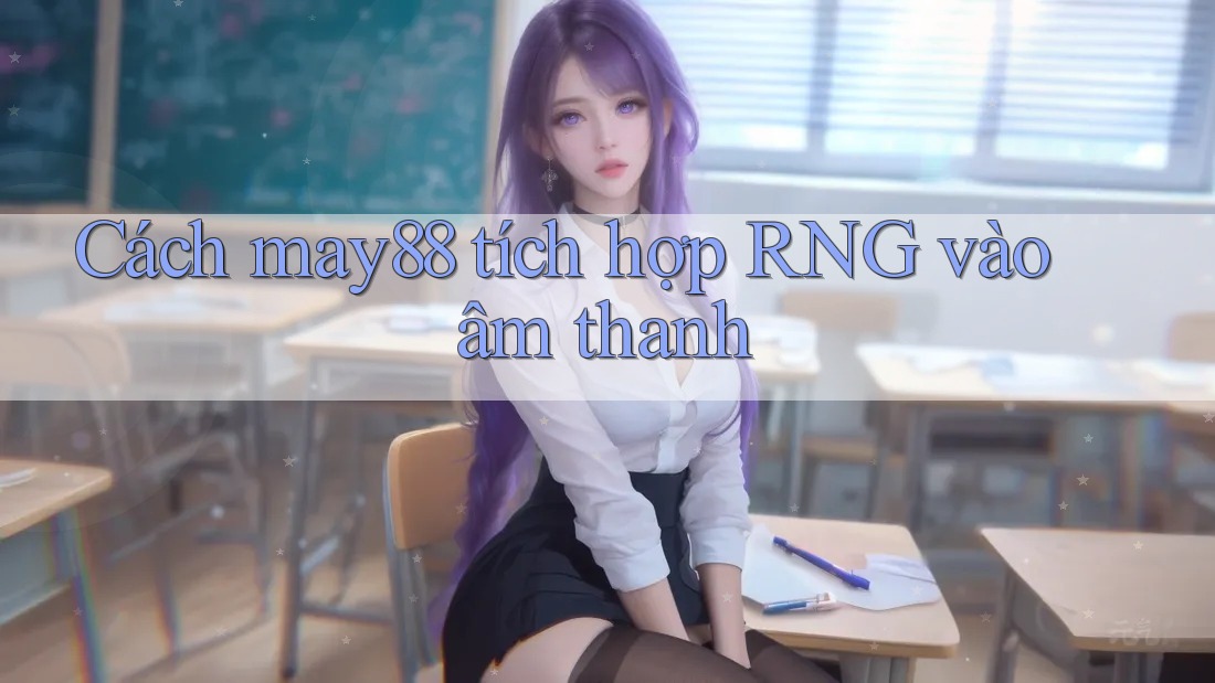 Cách may88 tích hợp RNG vào âm thanh Cách may88 tích hợp RNG vào âm thanh
