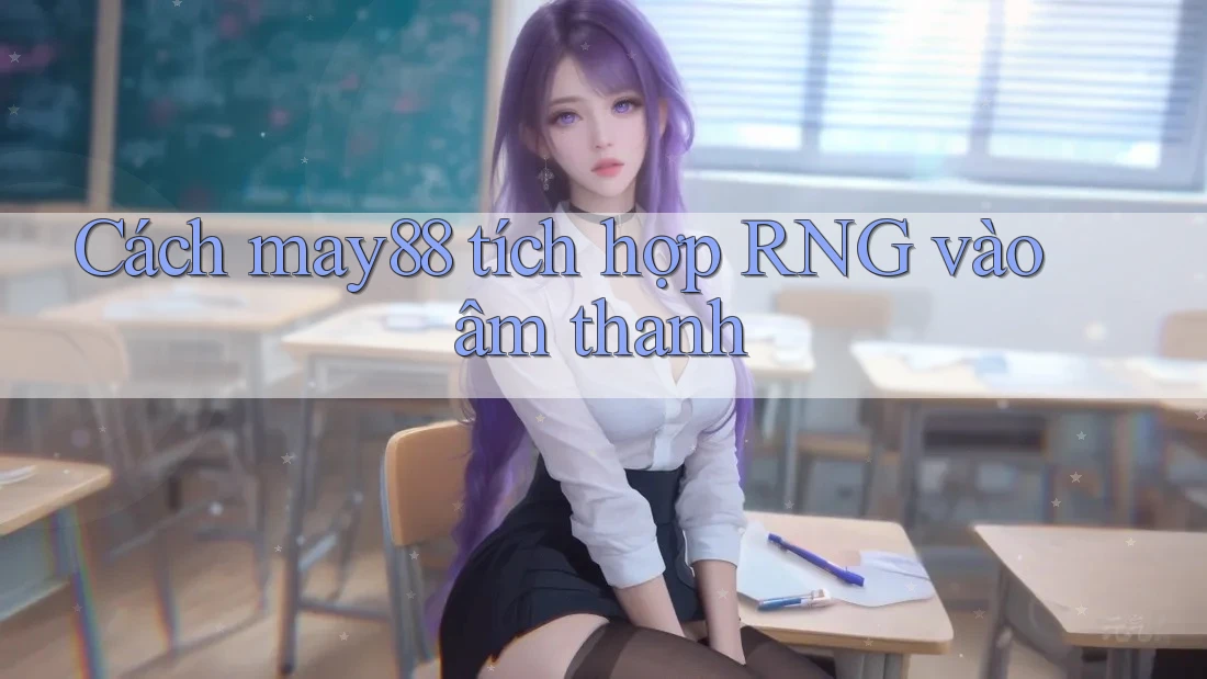 Cách may88 tích hợp RNG vào âm thanh