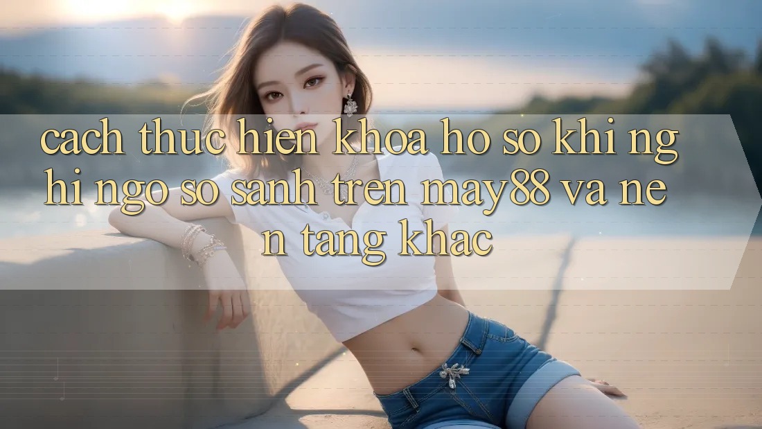 Cách thực hiện Khóa Hồ sơ Khi Nghi Ngờ: So Sánh Trên may88 Và Nền Tảng Khác Cách thực hiện Khóa Hồ sơ Khi Nghi Ngờ: So Sánh Trên may88 Và Nền Tảng Khác