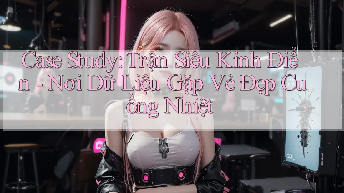 Case Study: Trận Siêu Kinh Điển - Nơi Dữ Liệu Gặp Vẻ Đẹp Cuồng Nhiệt Case Study: Trận Siêu Kinh Điển - Nơi Dữ Liệu Gặp Vẻ Đẹp Cuồng Nhiệt