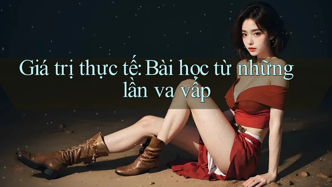 Giá trị thực tế: Bài học từ những lần va vấp Giá trị thực tế: Bài học từ những lần va vấp
