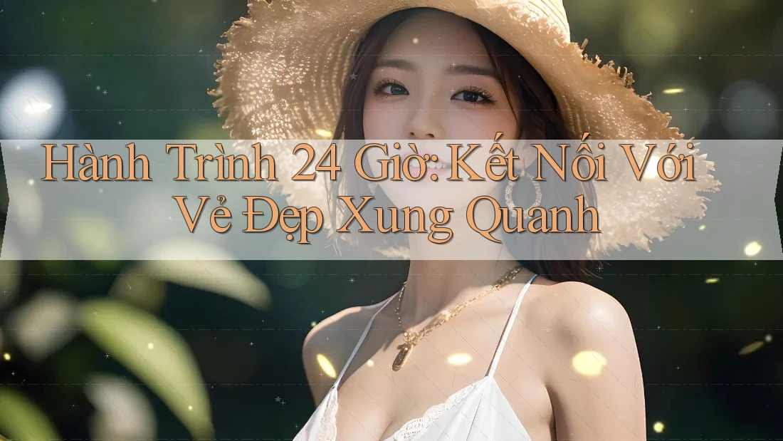 Hành Trình 24 Giờ: Kết Nối Với Vẻ Đẹp Xung Quanh Hành Trình 24 Giờ: Kết Nối Với Vẻ Đẹp Xung Quanh
