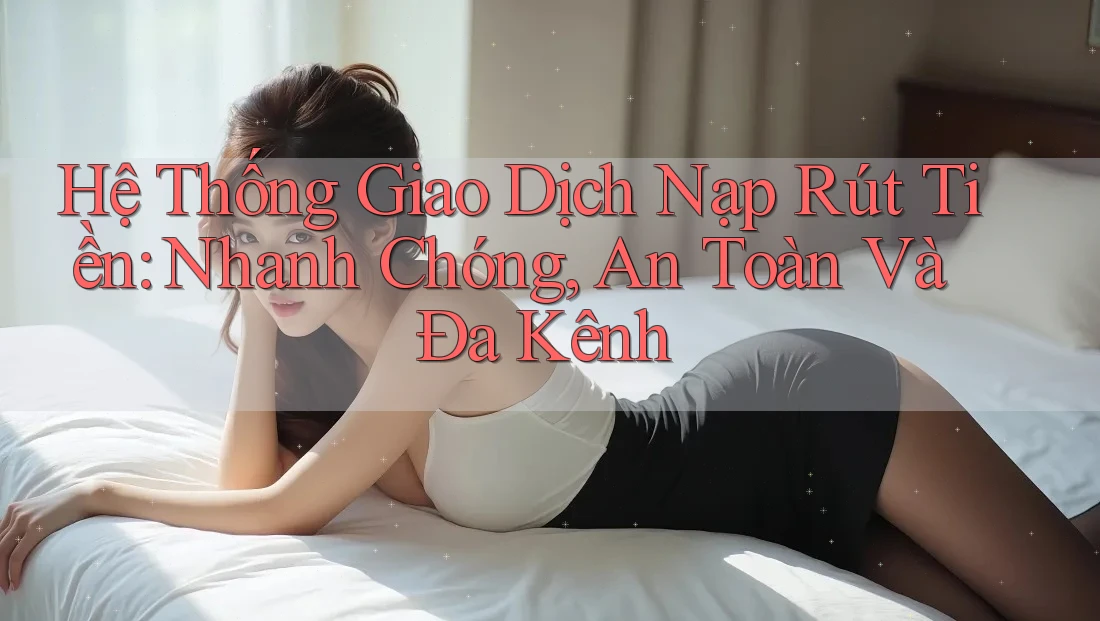 Hệ Thống Giao Dịch Nạp Rút Tiền: Nhanh Chóng, An Toàn Và Đa Kênh Hệ Thống Giao Dịch Nạp Rút Tiền: Nhanh Chóng, An Toàn Và Đa Kênh