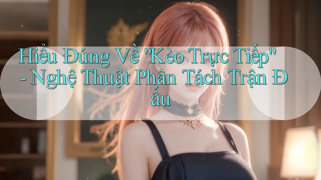 Hiểu Đúng Về “Kèo Trực Tiếp” - Nghệ Thuật Phân Tách Trận Đấu Hiểu Đúng Về “Kèo Trực Tiếp” - Nghệ Thuật Phân Tách Trận Đấu