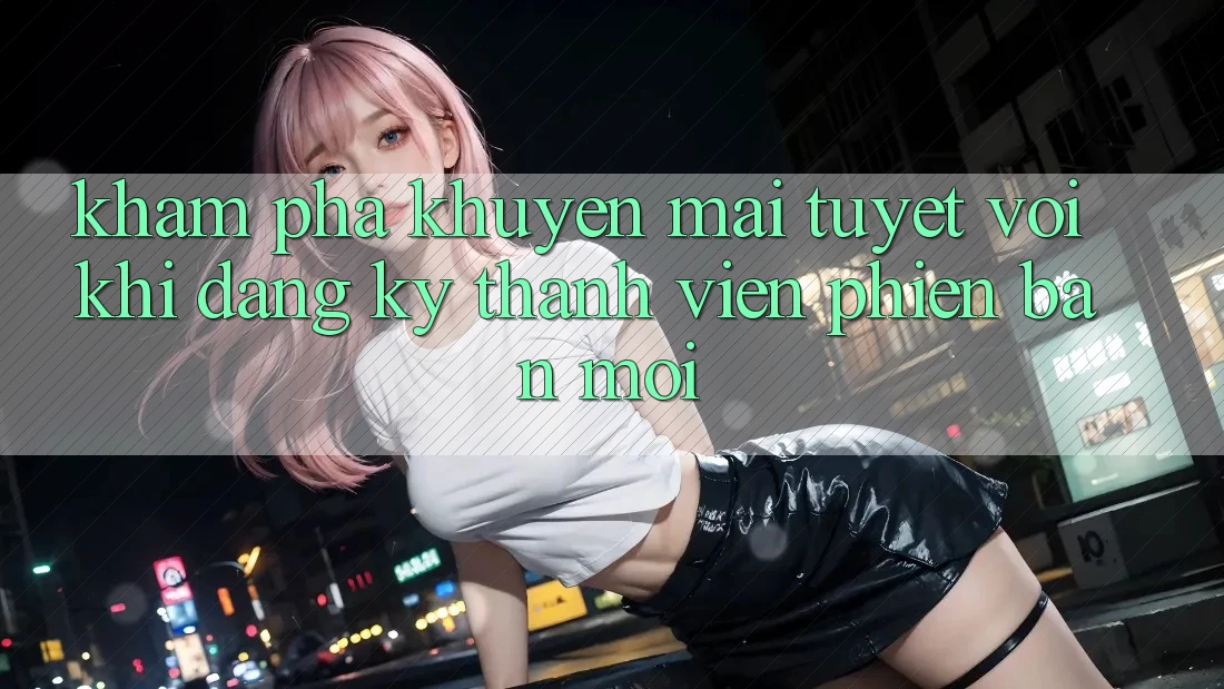 Khám phá Khuyến mãi Tuyệt Vời Khi Đăng Ký Thành Viên Phiên bản mới Khám phá Khuyến mãi Tuyệt Vời Khi Đăng Ký Thành Viên Phiên bản mới