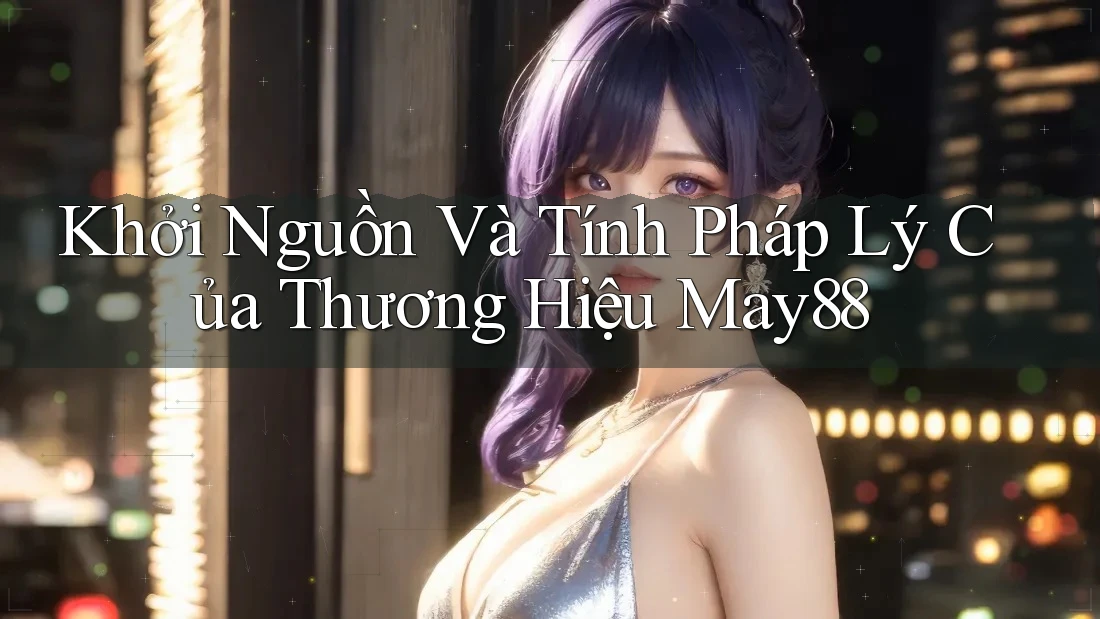 Khởi Nguồn Và Tính Pháp Lý Của Thương Hiệu May88 Khởi Nguồn Và Tính Pháp Lý Của Thương Hiệu May88