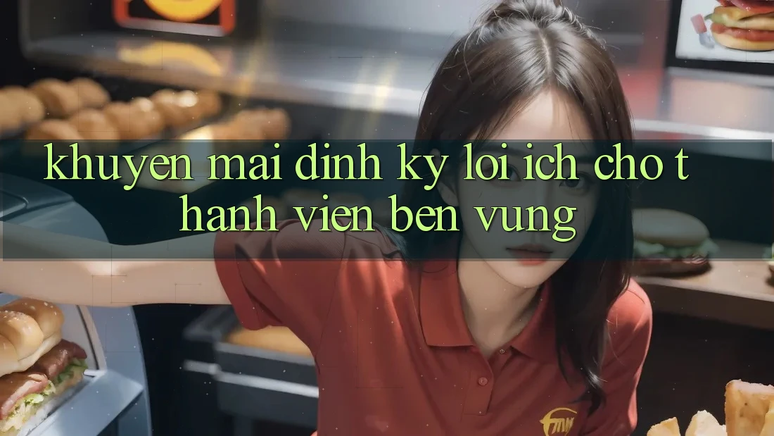 Khuyến mãi định kỳ – Lợi ích cho thành viên bền vững Khuyến mãi định kỳ – Lợi ích cho thành viên bền vững
