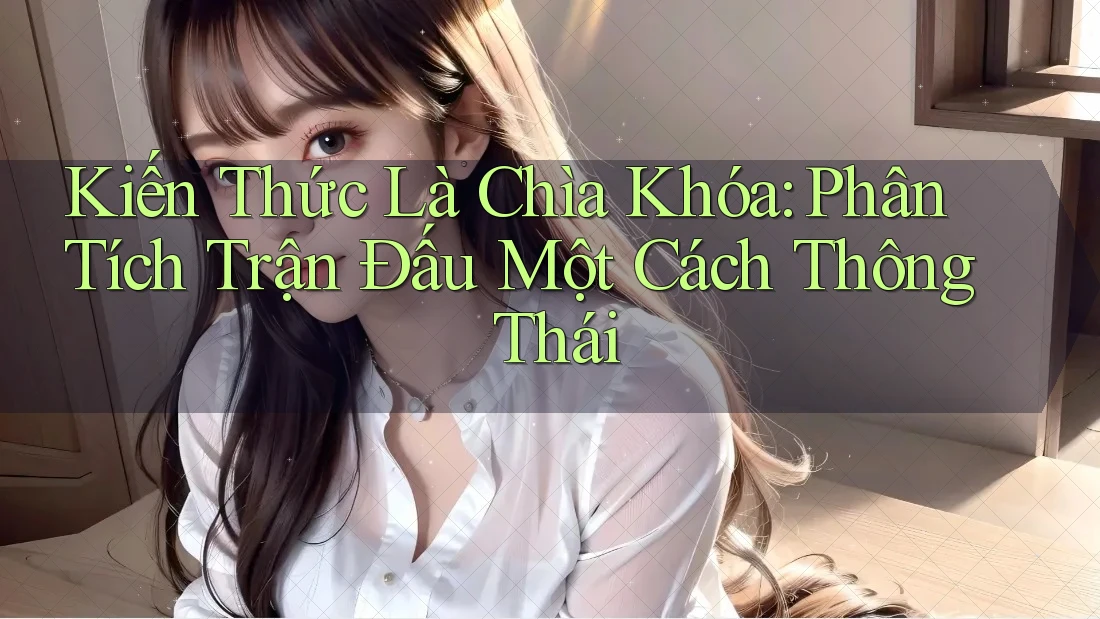 Kiến Thức Là Chìa Khóa: Phân Tích Trận Đấu Một Cách Thông Thái Kiến Thức Là Chìa Khóa: Phân Tích Trận Đấu Một Cách Thông Thái