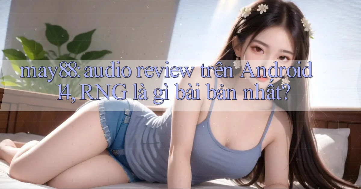 may88 audio review trên Android 14, RNG là gì bài bản nhất