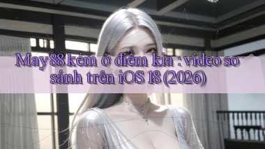 May88 kém ở điểm kia video so sánh trên iOS 18 (2026)