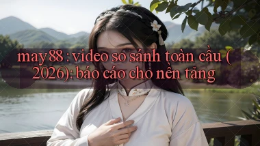 may88 video so sánh toàn cầu (2026) báo cáo cho nền tảng