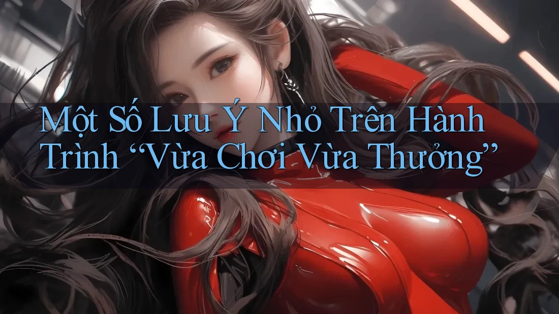 Một Số Lưu Ý Nhỏ Trên Hành Trình “Vừa Chơi Vừa Thưởng” Một Số Lưu Ý Nhỏ Trên Hành Trình “Vừa Chơi Vừa Thưởng”