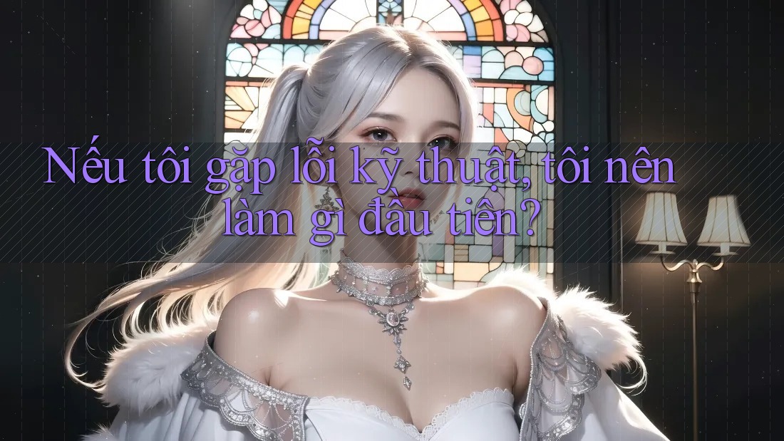 Nếu tôi gặp lỗi kỹ thuật, tôi nên làm gì đầu tiên? Nếu tôi gặp lỗi kỹ thuật, tôi nên làm gì đầu tiên?