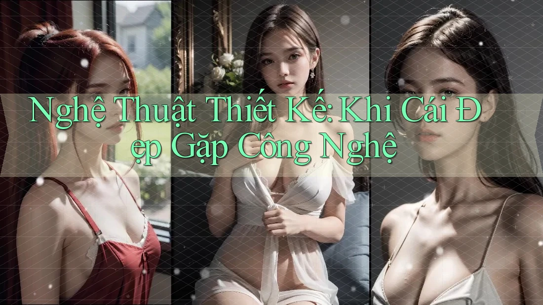 Nghệ Thuật Thiết Kế: Khi Cái Đẹp Gặp Công Nghệ Nghệ Thuật Thiết Kế: Khi Cái Đẹp Gặp Công Nghệ