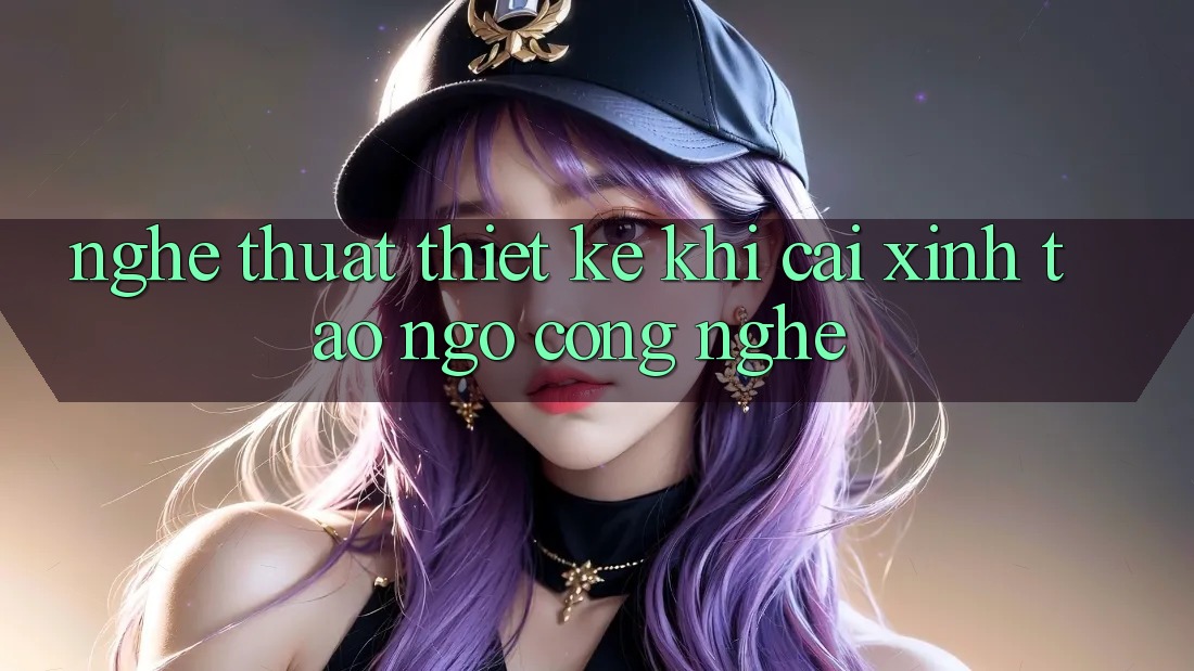 Nghệ Thuật Thiết Kế: Khi Cái Xinh Tao ngộ Công Nghệ Nghệ Thuật Thiết Kế: Khi Cái Xinh Tao ngộ Công Nghệ