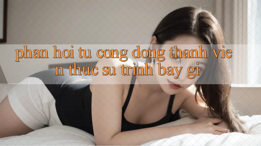 Phản hồi từ cộng đồng: thành viên thực sự trình bày gì? Phản hồi từ cộng đồng: thành viên thực sự trình bày gì?