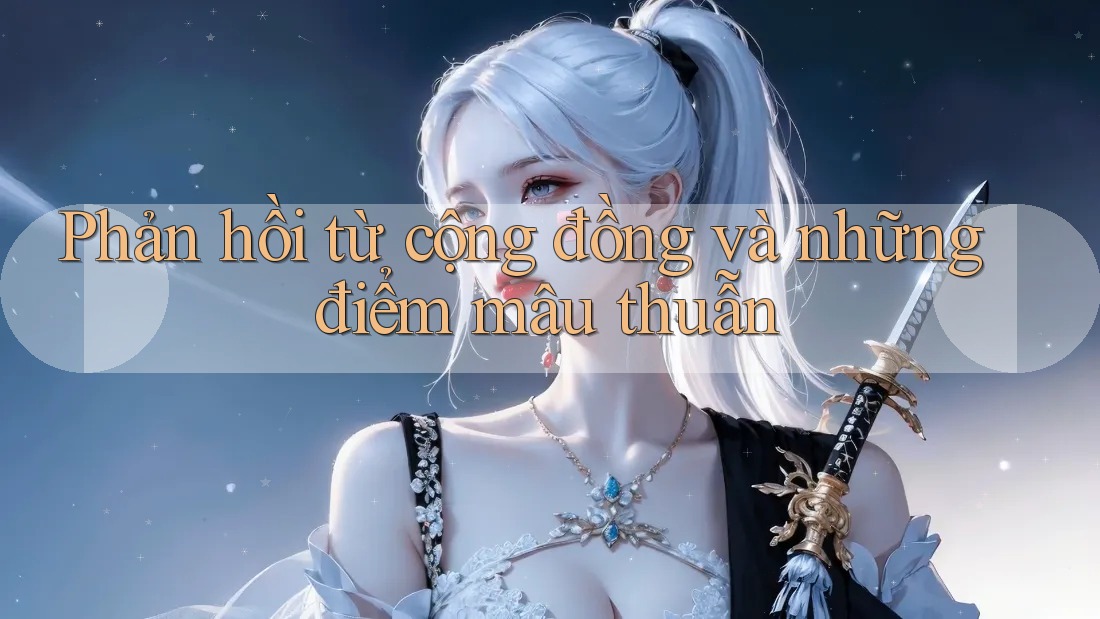 Phản hồi từ cộng đồng và những điểm mâu thuẫn Phản hồi từ cộng đồng và những điểm mâu thuẫn