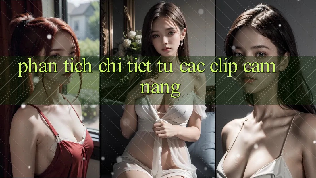 Phân tích chi tiết từ các clip cẩm nang Phân tích chi tiết từ các clip cẩm nang