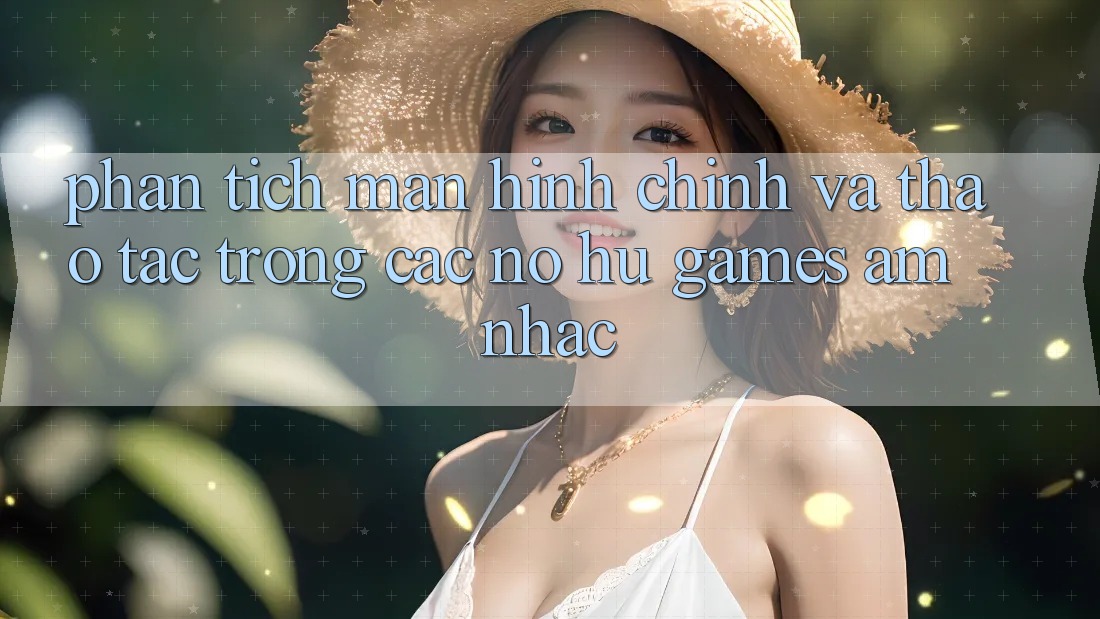 Phân Tích Màn hình chính và Thao tác Trong Các Nổ hũ Games Âm Nhạc Phân Tích Màn hình chính và Thao tác Trong Các Nổ hũ Games Âm Nhạc