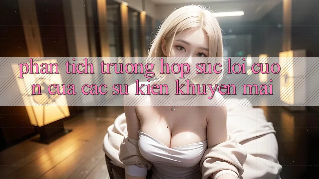 Phân Tích Trường Hợp: Sức Lôi cuốn Của Các Sự Kiện Khuyến Mãi