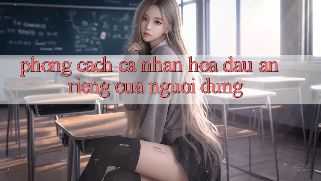 Phong Cách Cá Nhân Hóa: Dấu Ấn Riêng Của Người dùng Phong Cách Cá Nhân Hóa: Dấu Ấn Riêng Của Người dùng