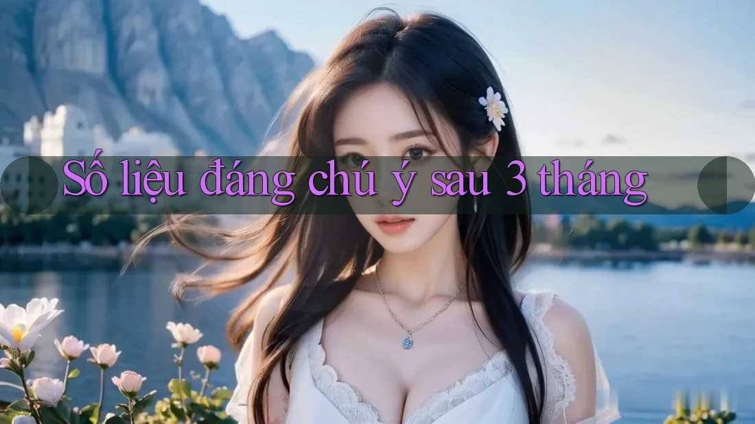 Số liệu đáng chú ý sau 3 tháng Số liệu đáng chú ý sau 3 tháng