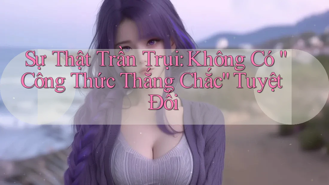Sự Thật Trần Trụi: Không Có “Công Thức Thắng Chắc” Tuyệt Đối