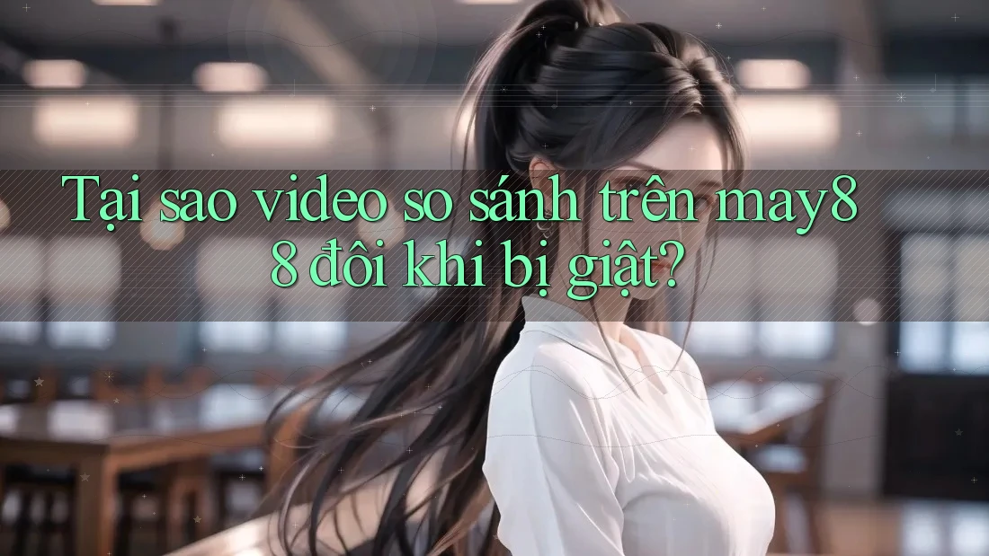Tại sao video so sánh trên may88 đôi khi bị giật? Tại sao video so sánh trên may88 đôi khi bị giật?