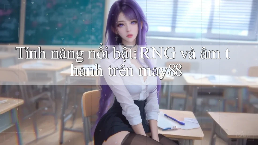 Tính năng nổi bật: RNG và âm thanh trên may88 Tính năng nổi bật: RNG và âm thanh trên may88