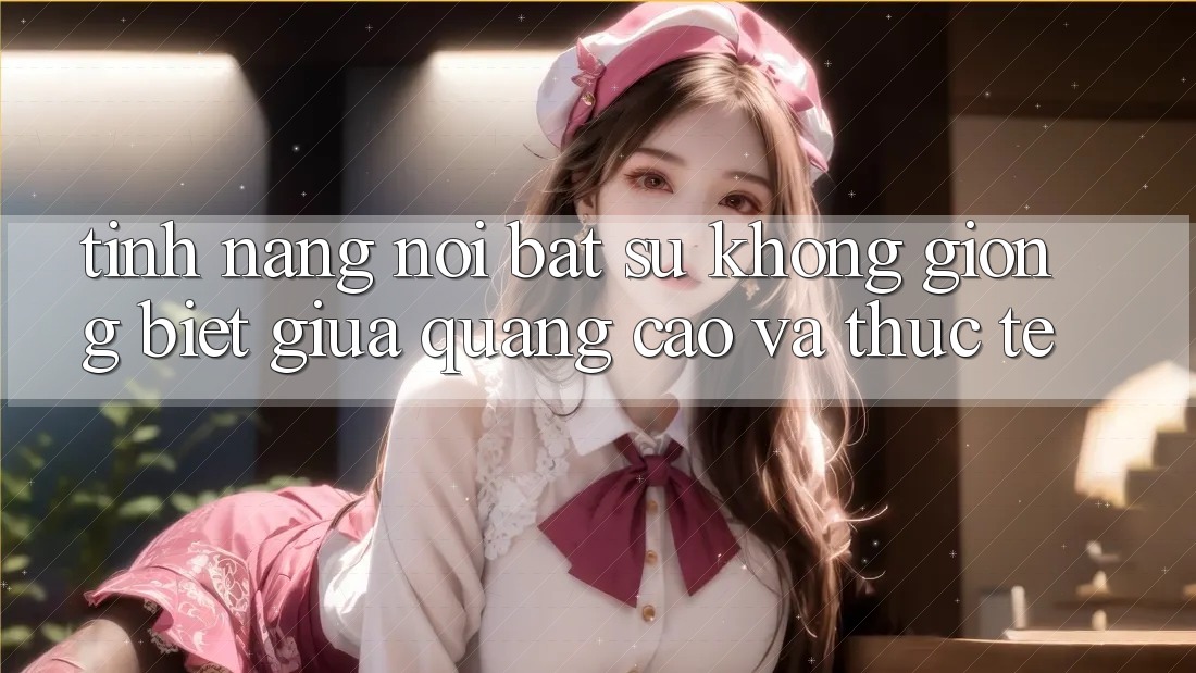 Tính năng nổi bật: Sự không giống biệt giữa quảng cáo và thực tế Tính năng nổi bật: Sự không giống biệt giữa quảng cáo và thực tế