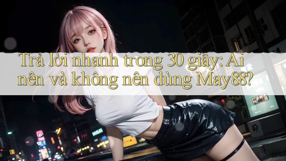 Trả lời nhanh trong 30 giây: Ai nên và không nên dùng May88? Trả lời nhanh trong 30 giây: Ai nên và không nên dùng May88?