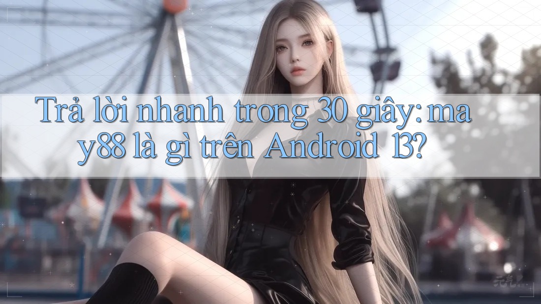 Trả lời nhanh trong 30 giây: may88 là gì trên Android 13? Trả lời nhanh trong 30 giây: may88 là gì trên Android 13?