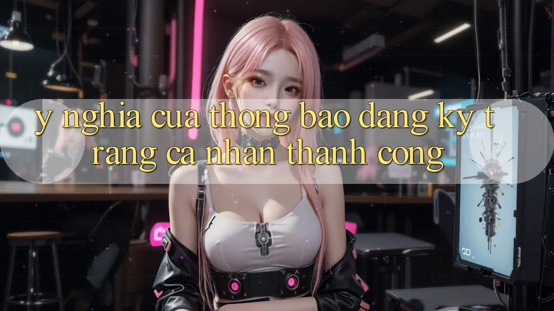Ý Nghĩa Của Thông Báo “Đăng Ký Trang cá nhân Thành Công” Ý Nghĩa Của Thông Báo “Đăng Ký Trang cá nhân Thành Công”