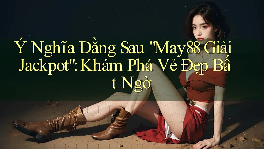 Ý Nghĩa Đằng Sau “May88 Giải Jackpot”: Khám Phá Vẻ Đẹp Bất Ngờ